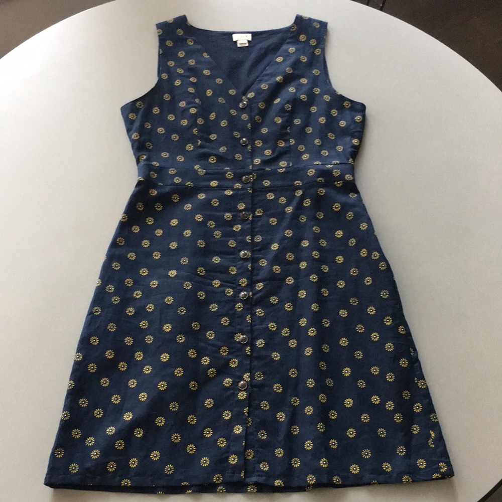 J. Crew Navy Daisy Dress - Picture 3 of 15